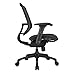 WorkPro® 1000 Series Ergonomic Mesh/Mesh Mid-Back Task Office Chair, Black/Black, BIFMA Compliant
