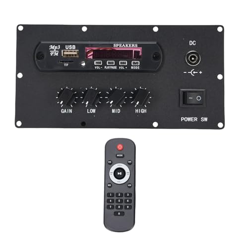 Carte de préamplificateur audio hifi avec gestion des tonalités graves aigus et télécommande - 6