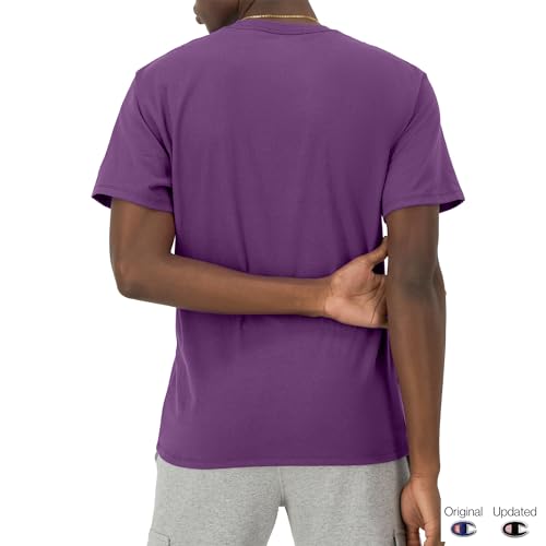 La mejor comparación de Playera Morada que puedes comprar esta semana. 5 Playera Morada marca Champion (2)
