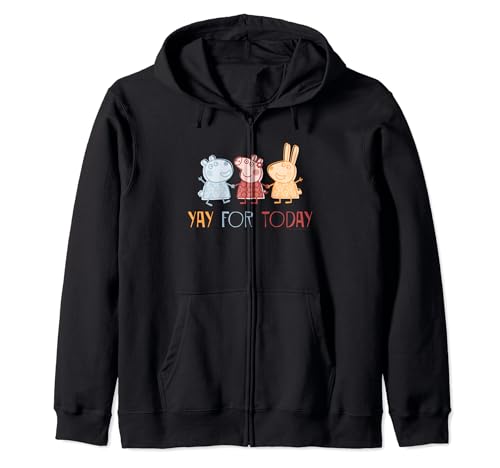 Sweat Peppa Pig à capuche le cadeau d'anniversaire parfait pour fille