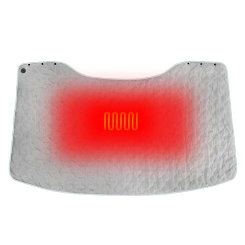 Envolturas de chal calentadas para mujeres,Envoltura de chal eléctrica - Poncho calefactor chal - Manta de tiro alimentada por USB, envoltura eléctrica suave con calefacción con 3 modos de calefacción
