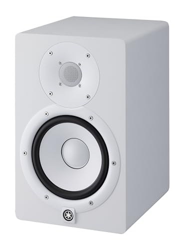 Image of Yamaha HS7 Powered Studio Monitor (Single) -White Edition,Ideal for Home Studios and Professional Recording Studios