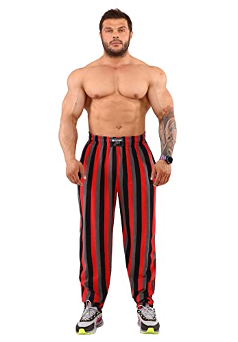 BIG SAM SPORTSWEAR COMPANY Men's Baggy Sweatpants with Pockets, Oldschool Loose Fit Gym Pants