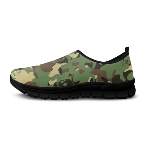 Men's Lightweight Athletic Walking Shoes Fashion Slip On Casual Air Mesh Comfortable Tennis Workout Sneakers for Traveling Camping Jogging Size 5-143