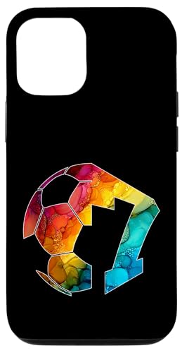 NUMBER 7 YEARS FOOTBALL 7th BIRTHDAY �X�}�z�P�[�X iPhone 12/12 Pro �p