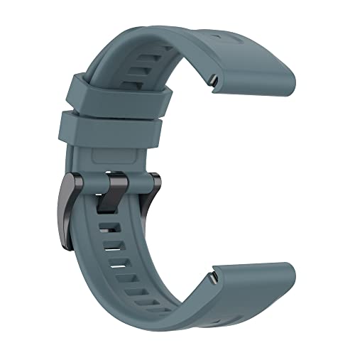Correa silicona compatible Garmin Fenix 8 43mm 20mm miniatura 4