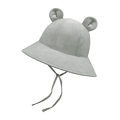 Baby Sun Hat Infant Sun Hat Baby Boy Hats Baby Girl Sun Hat Baby Hats 6-12 Months Baby Beach Hat Baby Boy Summer Hat Grey