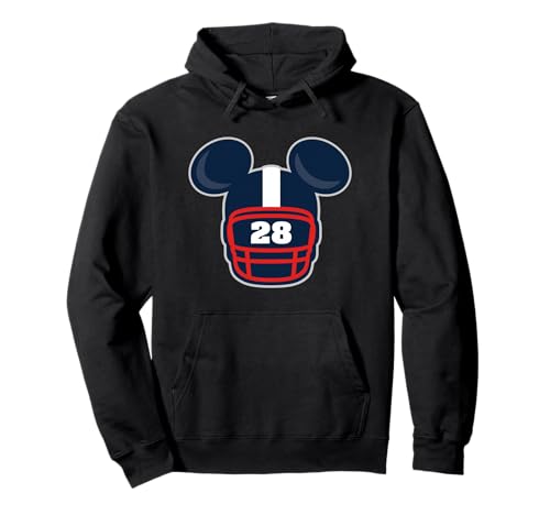 Sweat à capuche Mickey Mouse Football Helmet #28 Disney pour homme
