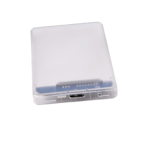 Caja externa transparente para disco duro USB Kisangel miniatura 1