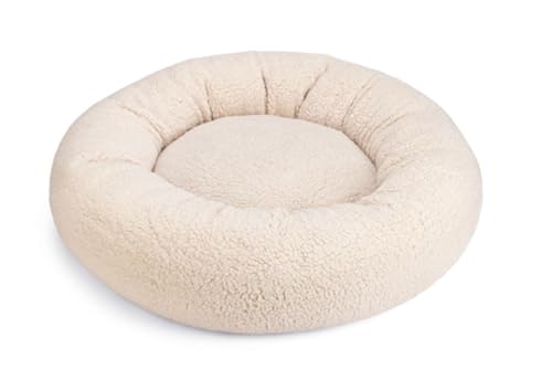 Beeztees Jaxx - Orthopädisches Hundebett - Beige - 70x70x25 cm