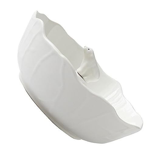 ABOOFAN Zuppiera 1 Ciotola Per Orso Polare Noce Ceramica Bianca Coreana Insalatiera