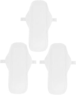 BCOATH 3pcs Menstrual Cloth Napkin Womens Pads Washable Incontinence Pads Leakproof Panties Cloth Liners Washable Pads Washable Menstrual Pads Panty Liners Girl