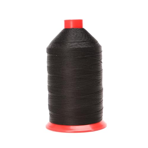 Hilo de Nylon 66 para Costura 630D/3 T210#207 Negro 2000 Yards 16 OZ miniatura 1