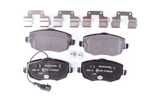 Kit plaquette de frein HELLA 8Db 355 012-851 pour rouler sereinement lors des trajets quotidiens
