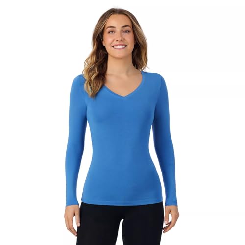 Image of Cuddl Duds Softwear with Stretch Long Sleeve V-Neck