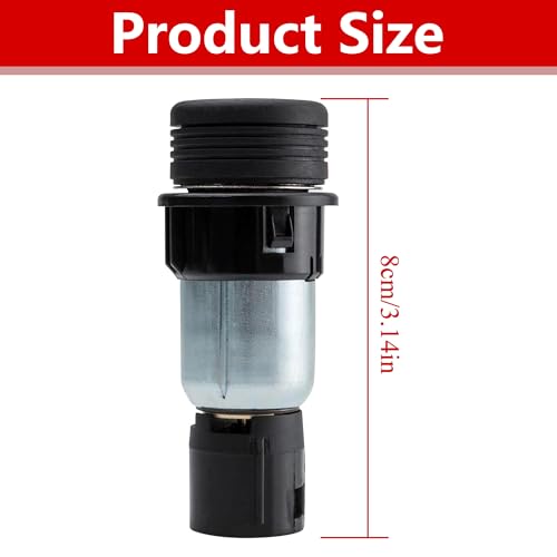Image of Cigarette Lighter Socket Plug Assembly 12V 120W for Ford F-150 1999-2005,2007-2019,2021-2023 for Ford Mustang 1999-2019 Replace XC3Z-15055-AA