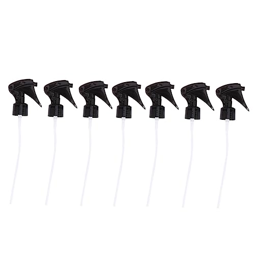 MERRYHAPY Mist Stream Trigger Sprayer Nozzles Replacement Black Plastic Nozzle Tops for Spray Bottles