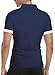 KUYIGO Men's Short Sleeve Polo Shirts Casual Slim Fit Basic Designed Cotton Shirt Medium Navy