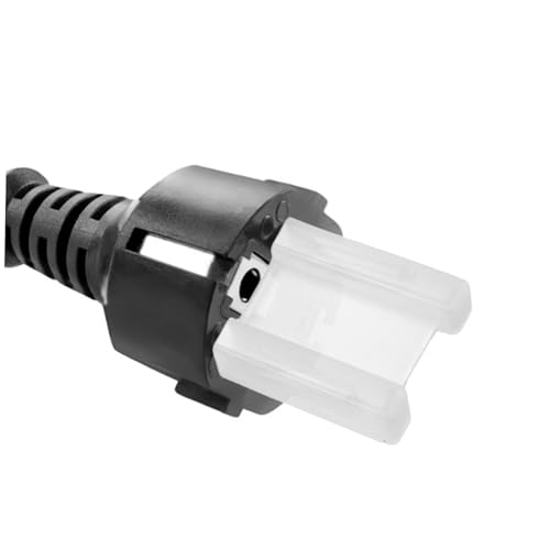 Ciieeo Outlet Safety Cover Cord Prong Cover Power Plug Safety Cap Electrical Socket Protector - Thumbnail 4