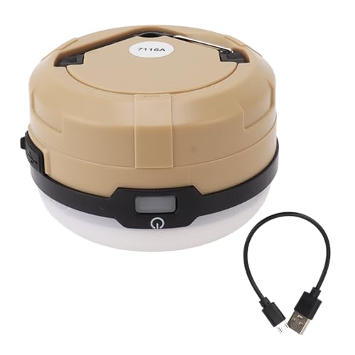 Portable LED Camping Light with Rechargeable Battery Lightweight and Ideal for Outdoor HikingCampingand Emergency