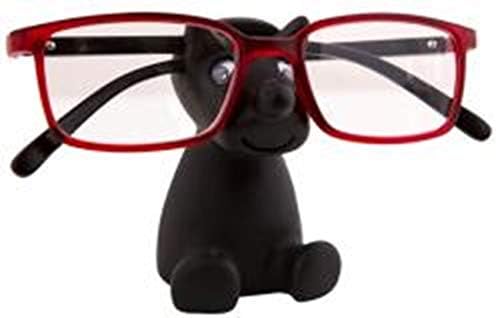 Remaldi Glasses Stand Spec Holder Holder for Specs Gift Present Boxed Boris Dog Spec Holder Black, Dog Black - Image 4