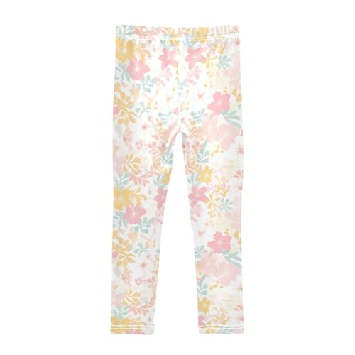 KLL Seamless Asian Traditional Patterns Toddler Girls Cotton Leggings Comfortable Full Length Sweatpants Sports2