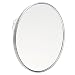KALLORY Magnifying Mirror Magnifying Mirror 20X Shower Mirror Wall Mounted Magnifying Mirror Vanity Mirror with Suction Cups for Makeup Tool, 5. 8inch Silver Magnifying Travel Mirror