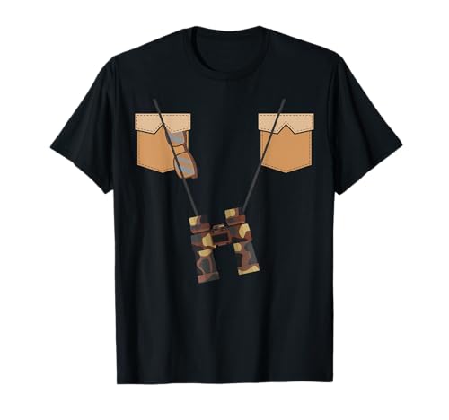Safari Ranger Costume Halloween Zookeeper Outfit Kids T-Shirt