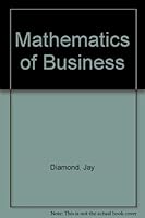 Mathematics of Business 013564013X Book Cover