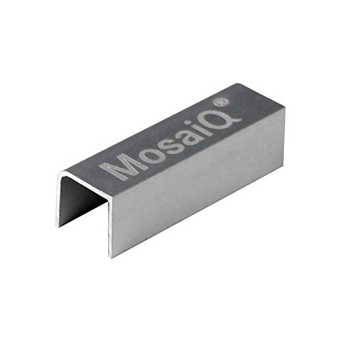 Clips d'assemblage - Profondeur : 40 mm - Hauteur : 12 mm - Largeur : 13,5 mm - Décor : Anodisé - Matériau : Aluminium - KESSEBOHMER Cover