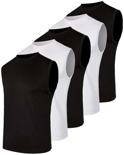 Image of Real Essentials 3 Pack: Men's Active Athletic Casual Jogger Sweatpants with Pockets