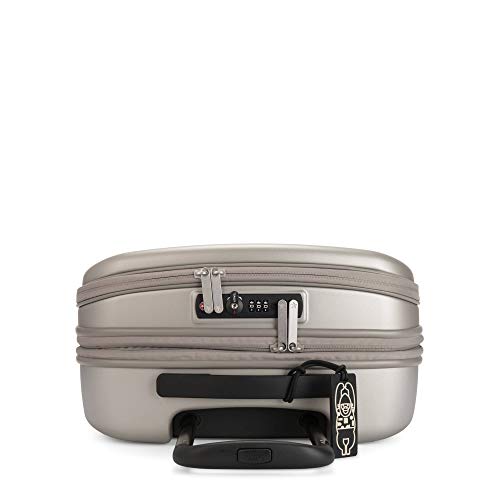 Kipling Curiosity Pocket Metallic 4 Wheeled Rolling Luggage Metallic Glow #TOP7
