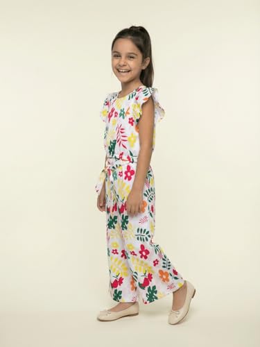 Image of Nautinati Girls Printed Top & Shorts Co-Ord Set | Age 2-10 Years