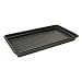 UltraTech 1034 Polyethylene Ultra-Utility Tray, 18 Gallon Capacity, 40-1/4" Length x 28-1/4" Width x 5" Height, Black