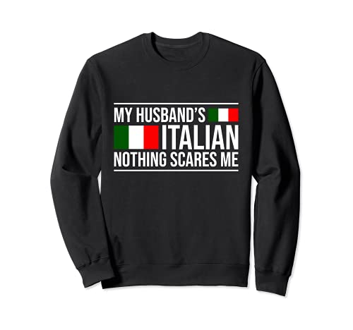 Marido italiano Italia esposa aniversario boda regalo Sudadera