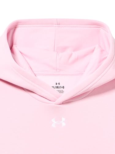 Under Armour girls Rival Fleece Crop Hoodie2