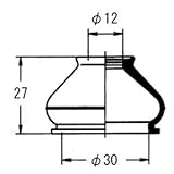 タイロッドエンドブーツ センチュリー VG40 用 DC-2102 大野ゴム OHNO 5825 トヨタ TOYOTA タイロッドエンドブーツ センチュリー VG40 用 DC-2102 大野ゴム OHNO 5825 トヨタ TOYOTA