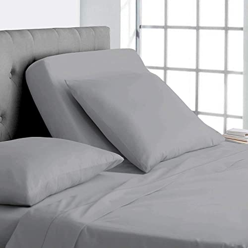 RECCI 100% Microfiber 4-Piece Split Top Queen Sheets Sets for Adjustable Bed with 18