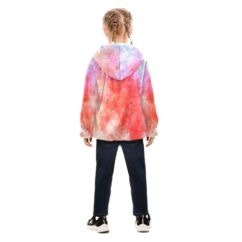 GuoChe Colorful Messy Baby Fleece Jacket4
