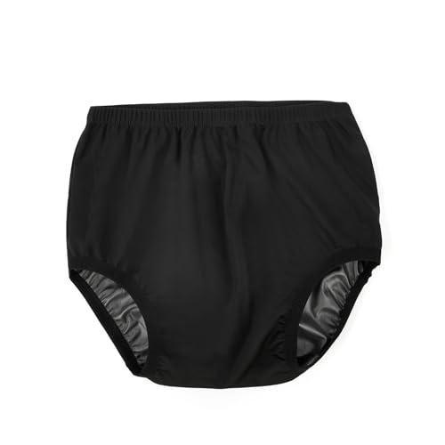 AQX Stoffwindelhülle für Erwachsene bei Inkontinenz, aktiv, wasserdicht, auslaufsicher, Latexhose, geräuschlos, wiederverwendbar, waschbar,...