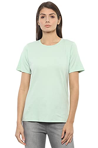 Image of Van Heusen Women's Solid Regular Fit T-Shirt