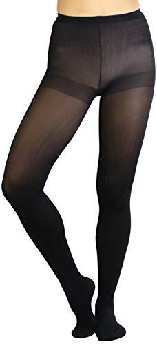 ToBeInStyle Junior Teenage Girl Young Adult Opaque Nylon Pantyhose4