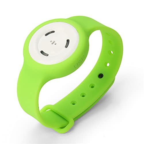 Gmjay Montre-Bracelet Anti-moustiques Électronique Anti-moustiques pour Enfants et Adultes,Green