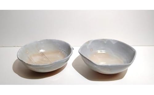 萩焼 鉢 ペア 六角&木の葉 |HG000992