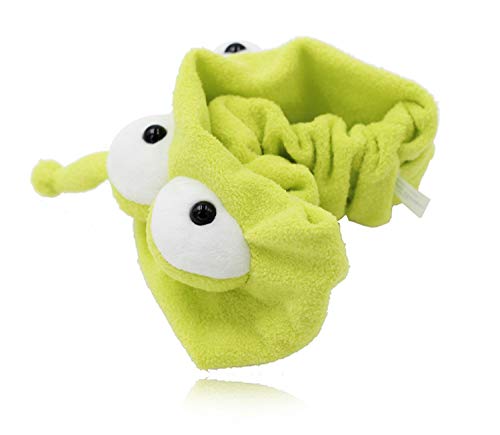 VANVENE Alien Headband for Toy Story Stretchy Plushy Hair Accessories for Face Washing Shower Beauty Skincare 1Pcs
