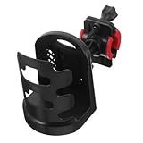 EXAOMBLE マイクスタンド用 転飲料ホルダー 高さ調節可能な自転車ボトルケージ型 クランプ式多用途水筒ホルダー ライブ配信録音プレゼン対