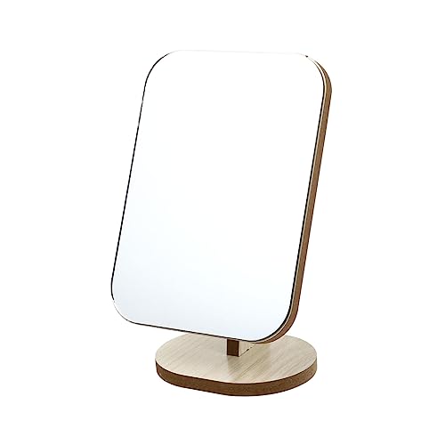 Espejo de maquillaje rotativo de mesa Outanaya