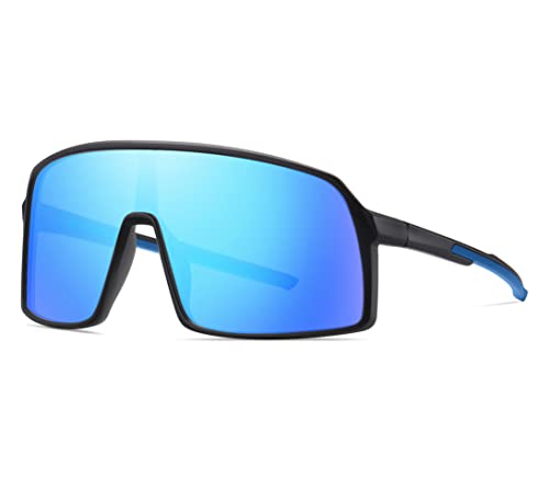 ZoliTime Gafas de bicicleta BMX, gafas de sol deportivas polarizadas a prueba de viento, gafas de ciclismo Cover