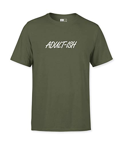 T-shirt slogan humoristique adulte pour un cadeau original vert XL