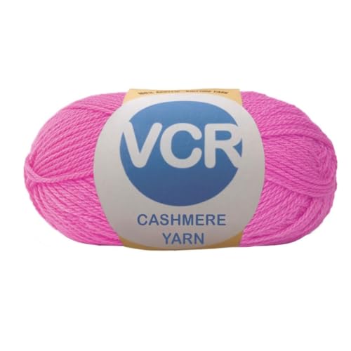 Image of VCR Berry Cashmere Knitting Yarn, 100 Grams Hank, 265 Meters Length, Acrylic 75% and Nylon 25%, Soft Crosia Thread for Crochet and Knitting, Suitable for Sweaters, Pullovers and Jackets